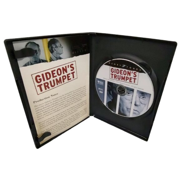 Vntg 1979 Gideon's Trumpet DVD Henry Fonda Hallmark Hall Of Fame CBS Drama Appro - Picture 3 of 10